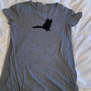 J Crew Gray T-shirt Size S